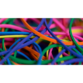 Joe Rindfleisch's Rainbow Rubber Bands (Rainbow Pack) by Joe Rindfleisch - Trick