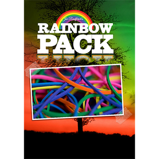 Joe Rindfleisch's Rainbow Rubber Bands (Rainbow Pack) by Joe Rindfleisch - Trick