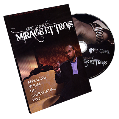 Eric Jones Set: Mirage et Trois and Extension of Me (includes Karate Coin) | Eric Jones and Kozmomagic - (DVD)