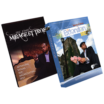Eric Jones Set: Mirage et Trois and Extension of Me (includes Karate Coin) | Eric Jones and Kozmomagic - (DVD) 