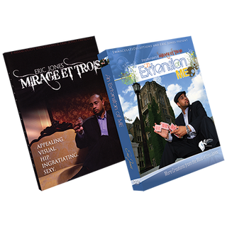 Eric Jones Set: Mirage et Trois and Extension of Me (includes Karate Coin) | Eric Jones and Kozmomagic - (DVD) 