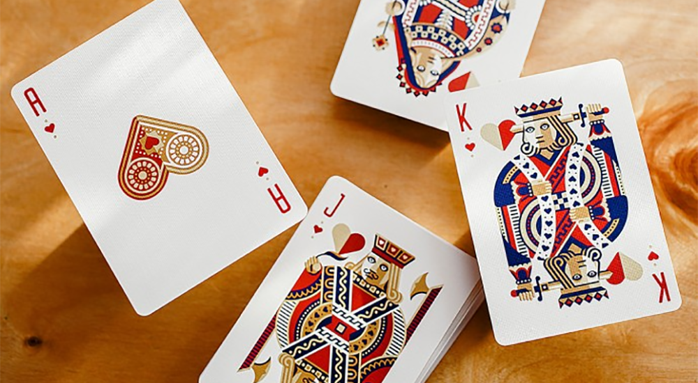 DKNG (Red Wheel) Playing Cards | Art of Play 