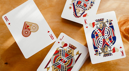 DKNG (Red Wheel) Playing Cards | Art of Play 