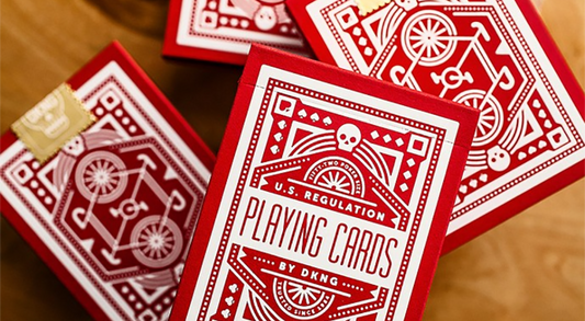 DKNG (Red Wheel) Playing Cards | Art of Play 