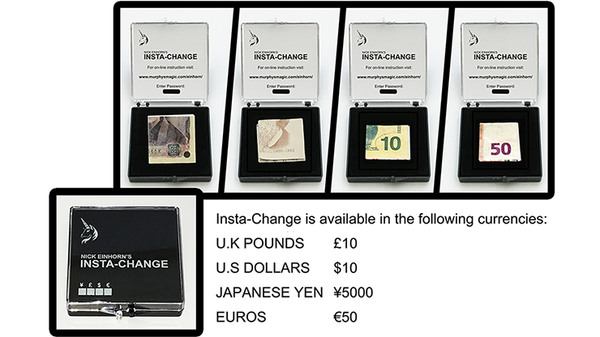 Insta-Change (U.S. 10) | Nicholas Einhorn