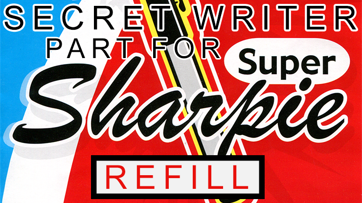 Secret Writer Part for Super Sharpie (Refill) | Magic Smith