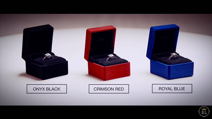 Vanishing Ring Box Black and Red Set | SansMinds 