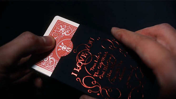 Love Promise of Vow (Red) Playing Cards | BOCOPO 