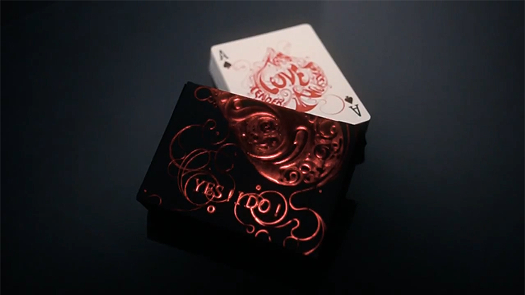 Love Promise of Vow (Red) Playing Cards | BOCOPO 