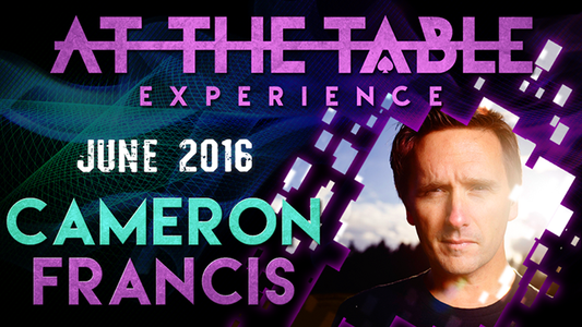 At The Table Live Lecture | Cameron Francis June 1st 2016 - (Download)