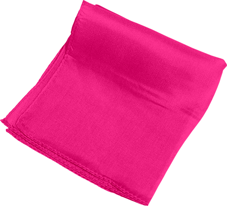 Silk 6 inch (Hot Pink) Magic by Gosh - Trick