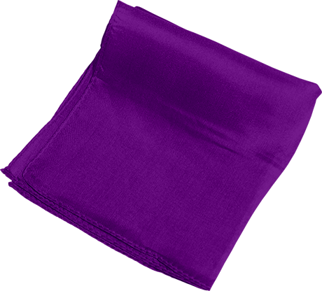 Silk 9 inch (Violet) Magic by Gosh - Trick