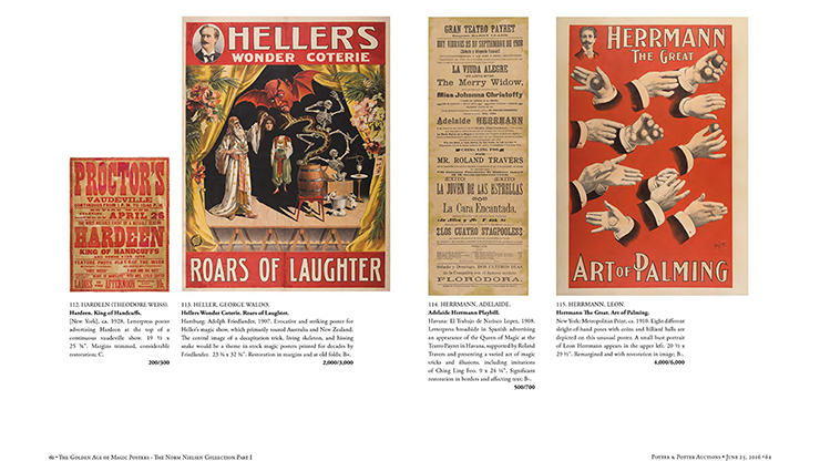 The Golden Age of Magic Posters: The Nielsen Collection Part I