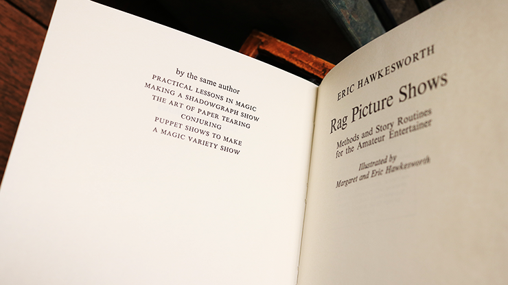 Rag Picture Shows (Limited/Out of Print) | Eric Hawkesworth