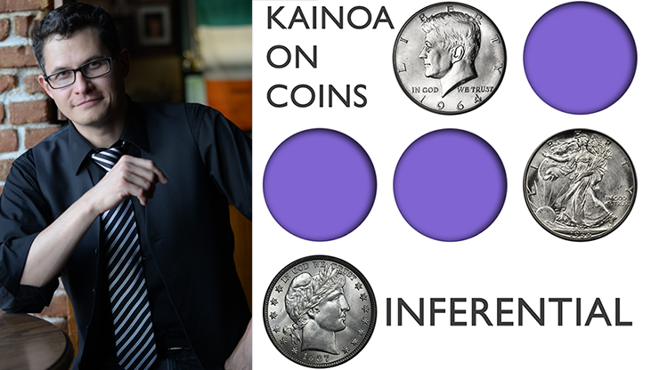 Kainoa on Coins: Inferential (DVD and Gimmicks) - (DVD)