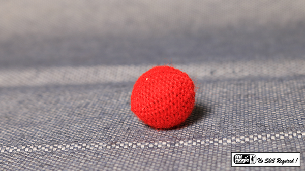 Crochet Ball 1,9cm Single (rot) | Mr. Magic
