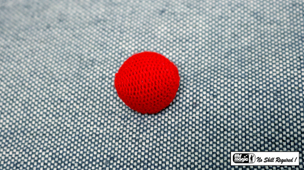Crochet Ball 2,5cm Single (rot) | Mr. Magic