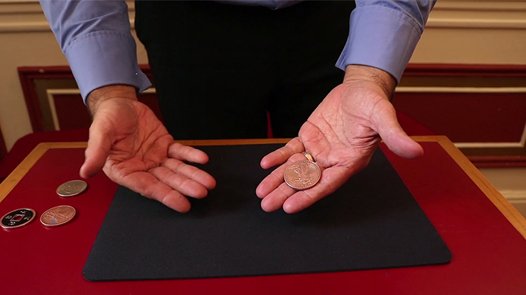 Dollar Size Silver Copper Chinese Transposition (CH023) | Tango Magic