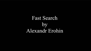 Fast Search | Alexandr Erohin - (Download)