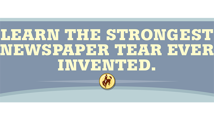 Nick Lewin's Ultimate Slow Motion Newspaper Tear - (DVD) 