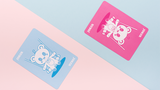 Bicycle Lovely Bear Cards - Pink (Limited Edition)
