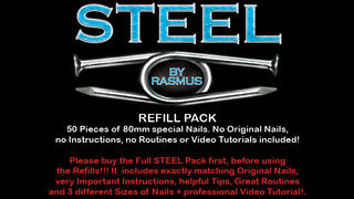 STEEL Refill Nails 50 ct. (80mm) | Rasmus