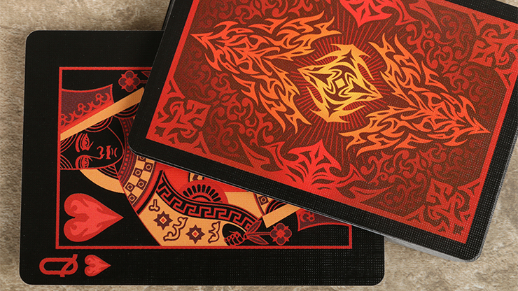 Bicycle Natural Disasters "Volcano" Playing Cards | Collectable Playing Cards