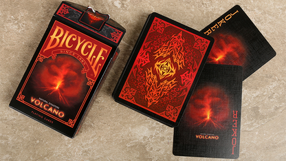 Bicycle Natural Disasters "Volcano" Playing Cards | Collectable Playing Cards
