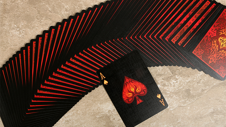 Bicycle Natural Disasters "Volcano" Playing Cards | Collectable Playing Cards
