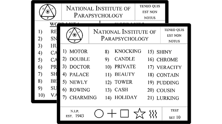 Lexicology 2.0 With Telepathy Card | Paul Carnazzo