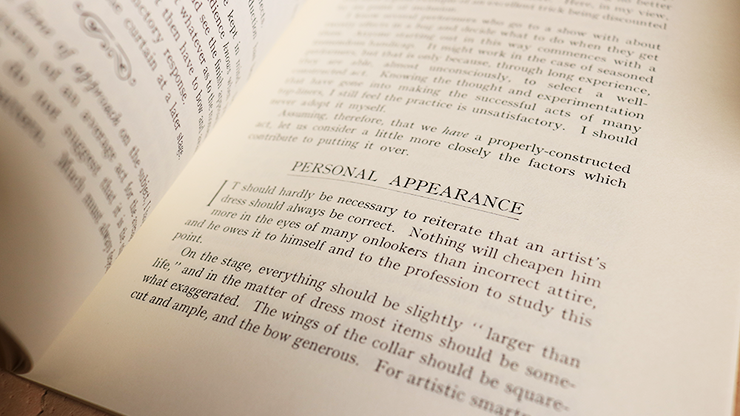Showmanship and Presentation | Edward Maurice