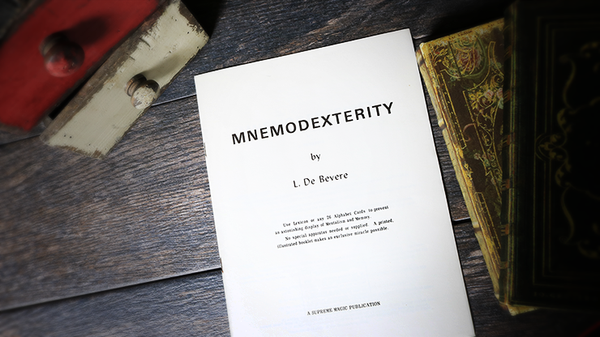 Mnemodexterity | L. De Bevere