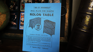 Plans for the Rolon Table