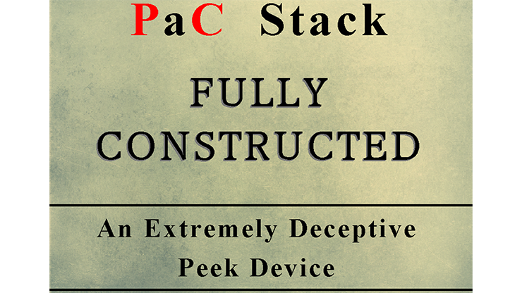 PaC Stack: Fully Constructed | Paul Carnazzo