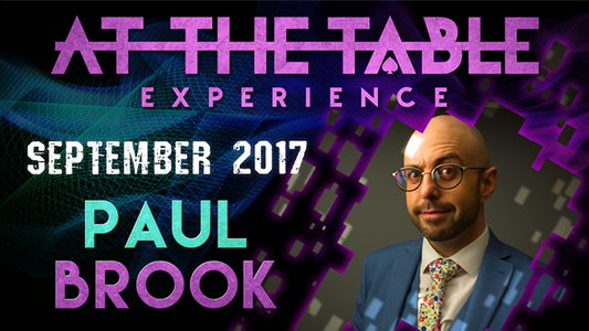 At The Table Live Lecture | Paul Brook September 20th 2017 - (Download)