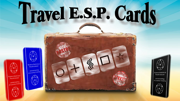 Travel ESP Cards Black | Paul Carnazzo