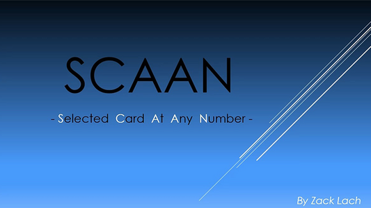 SCAAN - Selected Card At Any Number | Zack Lach - (Download)