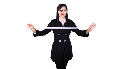 Vanishing Cane (Plastic, WHITE) | JL Magic 
