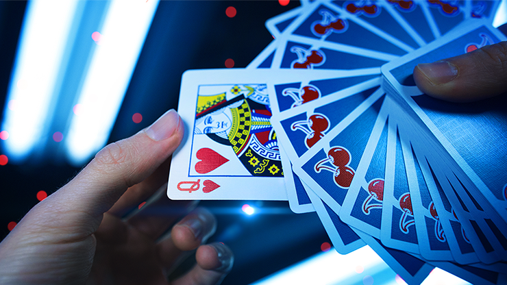 Cherry Casino Playing Cards (Tahoe Blue) | Pure Imagination Projects 