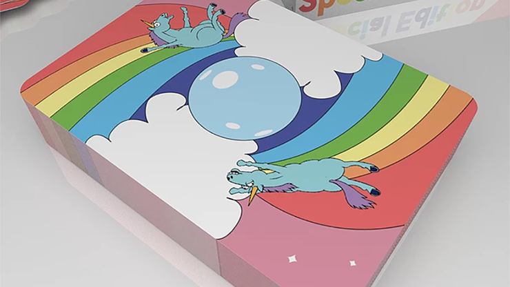 Rainbow Unicorn Fun Time! Playing Cards | Handlordz