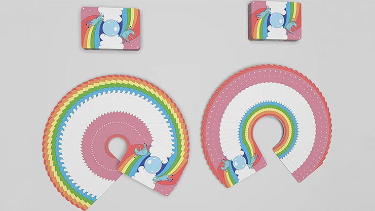 Rainbow Unicorn Fun Time! Playing Cards | Handlordz