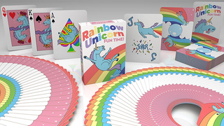 Rainbow Unicorn Fun Time! Playing Cards | Handlordz