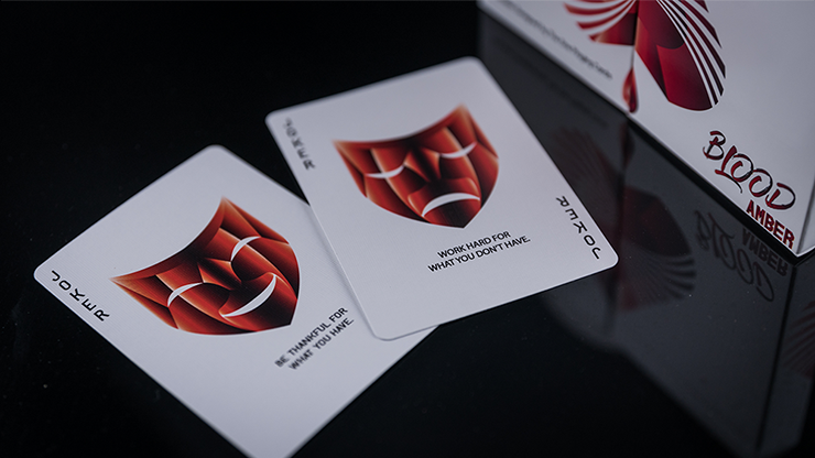 Skymember Presents Blood Amber | The One Playing Cards 