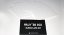 Blank Card Kit for Haunted Box | João Miranda