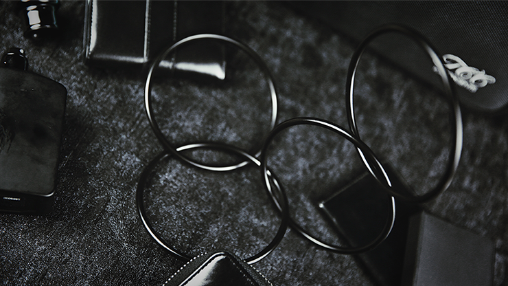 10cm Linking Rings (Black) | TCC 