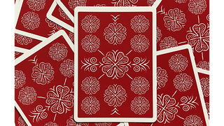 Choice Cloverback (Red) Playing Cards