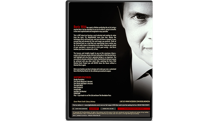The Boris Wild Marked Deck Project | Boris Wild - (DVD) 