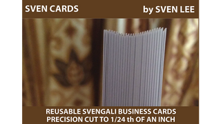 Svengali Cards (Blank) | Sven Lee