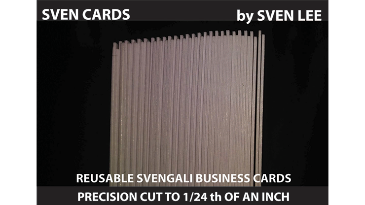 Svengali Cards (Blank) | Sven Lee
