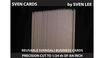 Svengali Cards (Blank) | Sven Lee